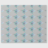 Hummingvogel Geschenkpapier (Flach)