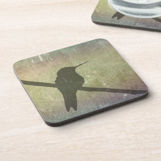 Hummingvogel Getränkeuntersetzer (Linke Seite)