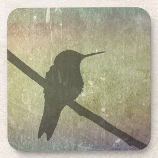 Hummingvogel Getränkeuntersetzer (Vorderseite)