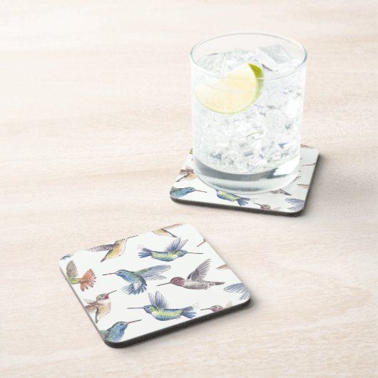 Hummingvögel Getränkeuntersetzer (Rechte Seite)