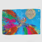 Hummingvogel Golfhandtuch (Horizontal)