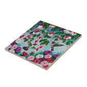 Hummingvögel im Blumengarten von Fuchsia Fliese (Seite)