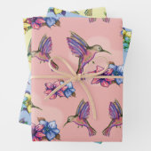 Hummingvogel im Flug Geschenkpapier Set (Beispiel)