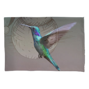 Hummingvogel im Flug Kissenbezug