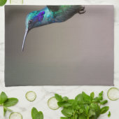Hummingvogel im Flug Küchentuch (Gefaltet)