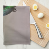 Hummingvogel im Flug Küchentuch (Viertel Falte)