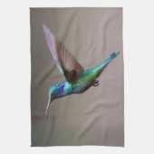 Hummingvogel im Flug Küchentuch (Vertikal)
