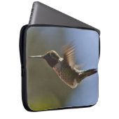 Hummingvogel im Flug Laptopschutzhülle (Vorne Rechts)