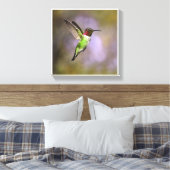 Hummingvogel im Flug Leinwanddruck (Insitu (Schlafzimmer))
