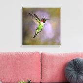 Hummingvogel im Flug Leinwanddruck (Insitu (Wohnzimmer))