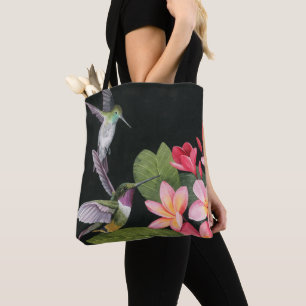 Hummingvögel in der Plumeria Tasche