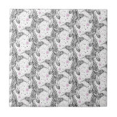 Hummingvögel IV Fliese (Vorderseite)