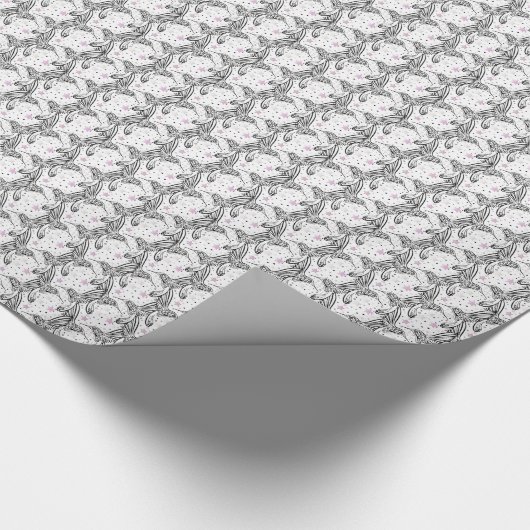 Hummingvögel IV Geschenkpapier (Ecke)