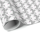 Hummingvögel IV Geschenkpapier (Rolleneckpunkt)