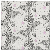 Hummingvögel IV Stoff (Nahaufnahme)