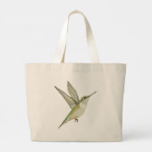 Hummingvogel Jumbo Stoffbeutel (Rückseite)