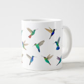 Hummingvogel Jumbo-Tasse (Vorderseite Rechts)