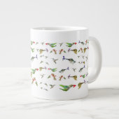 Hummingvögel Jumbo-Tasse (Vorderseite Rechts)