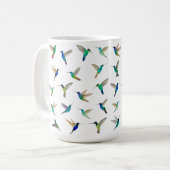 Hummingvögel Kaffeetasse (Vorderseite Links)