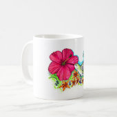 Hummingvogel Kaffeetasse (Vorderseite Links)
