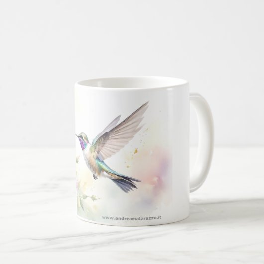 Hummingvogel Kaffeetasse (VorderseiteRechts)