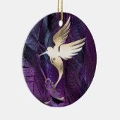 Hummingvogel Keramik Ornament (Rechts)