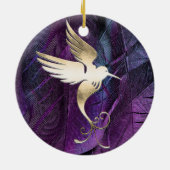 Hummingvogel Keramik Ornament (Hinten)