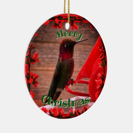 Hummingvogel Keramik Ornament (Rechts)