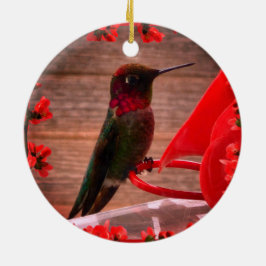 Hummingvogel Keramik Ornament