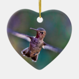Hummingvogel Keramik Ornament