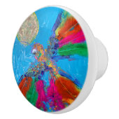 Hummingvogel Keramikknauf (Rechts)