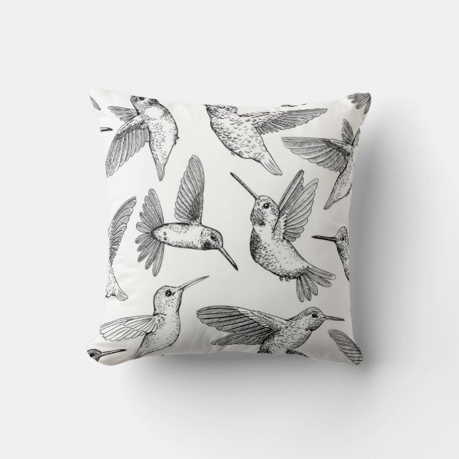 Hummingvögel Kissen (Vorderseite)