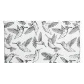 Hummingvögel Kissenbezug (Rückseite-Rechts)