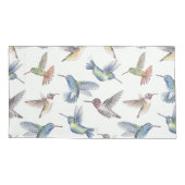 Hummingvögel Kissenbezug (Rückseite-Links)