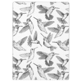 Hummingvögel Klemmbrett (Rückseite)