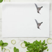 Hummingvogel Küchentuch (Gefaltet)