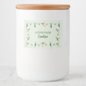 Hummingvögel Lebensmitteletikett (Vorderseite)