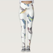 Hummingvögel Leggings (Vorderseite)