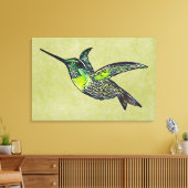 Hummingvogel Leinwanddruck (Insitu (Wohnzimmer))