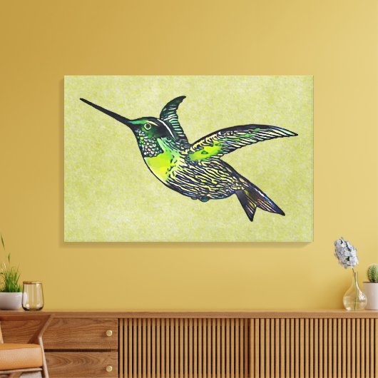 Hummingvogel Leinwanddruck (Insitu (Wohnzimmer))