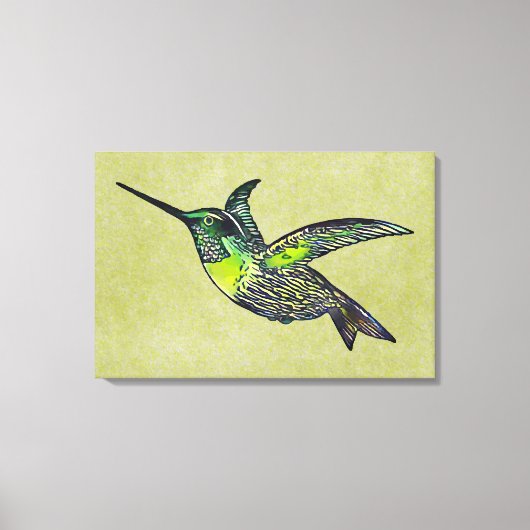 Hummingvogel Leinwanddruck (Vorderseite)