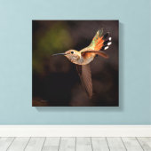 Hummingvogel Leinwanddruck (Insitu (Holzboden))