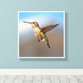 Hummingvogel Leinwanddruck (Insitu (Holzboden))