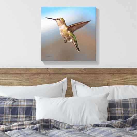 Hummingvogel Leinwanddruck (Insitu (Schlafzimmer))