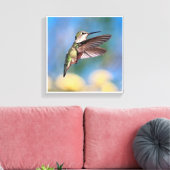 Hummingvogel Leinwanddruck (Insitu (Wohnzimmer))