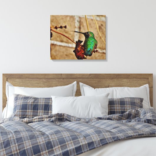 Hummingvogel Leinwanddruck (Insitu (Schlafzimmer))