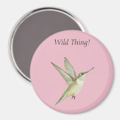 Hummingvogel Magnet (Vorderseite/Rückseite)