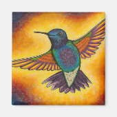 Hummingvogel Magnet (Vorne)