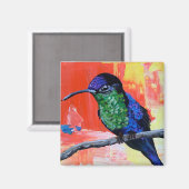 Hummingvogel-Magnet Magnet (Vorderseite/Rückseite)
