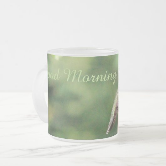 Hummingvogel Mattglastasse (Vorderseite Links)